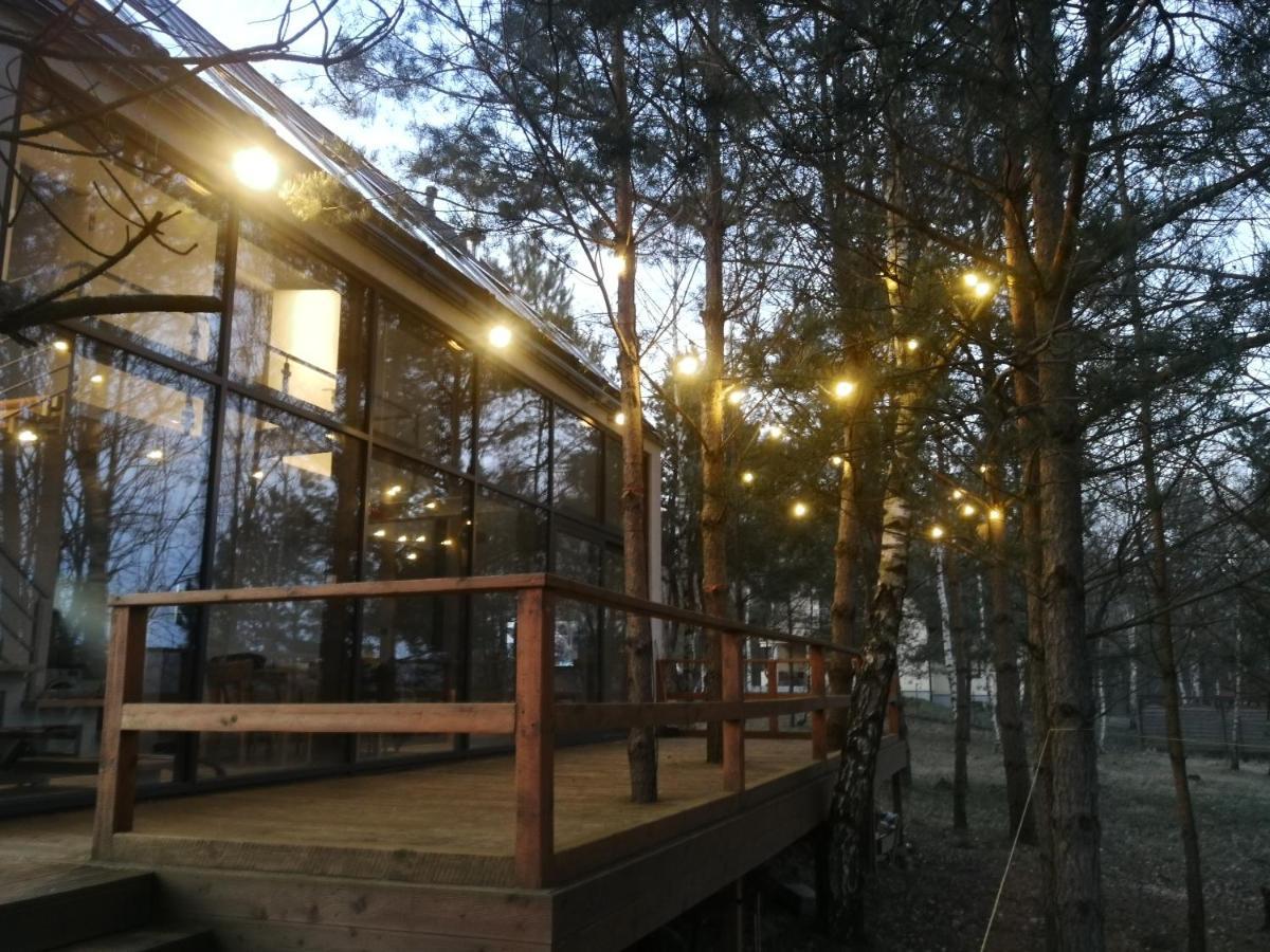 Luksusowy- Nowoczesny Dom W Lesie Vila Kowalewo Exterior foto